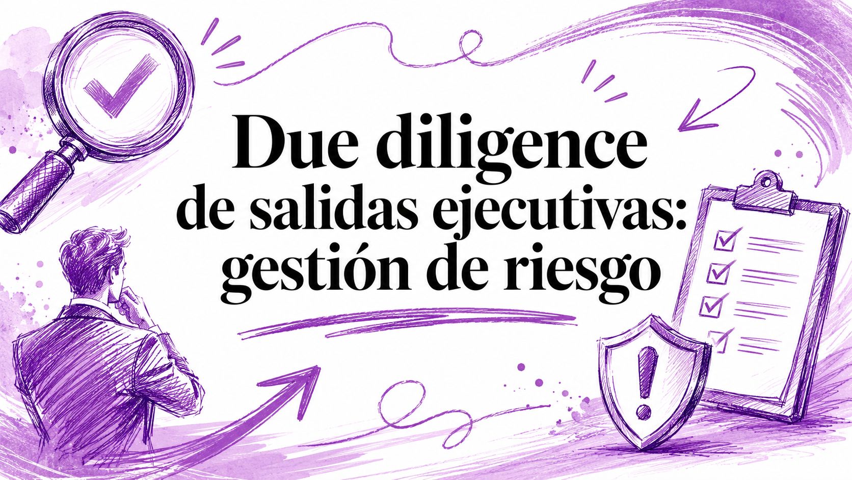 Due diligence de salidas ejecutivas: gestión de riesgo