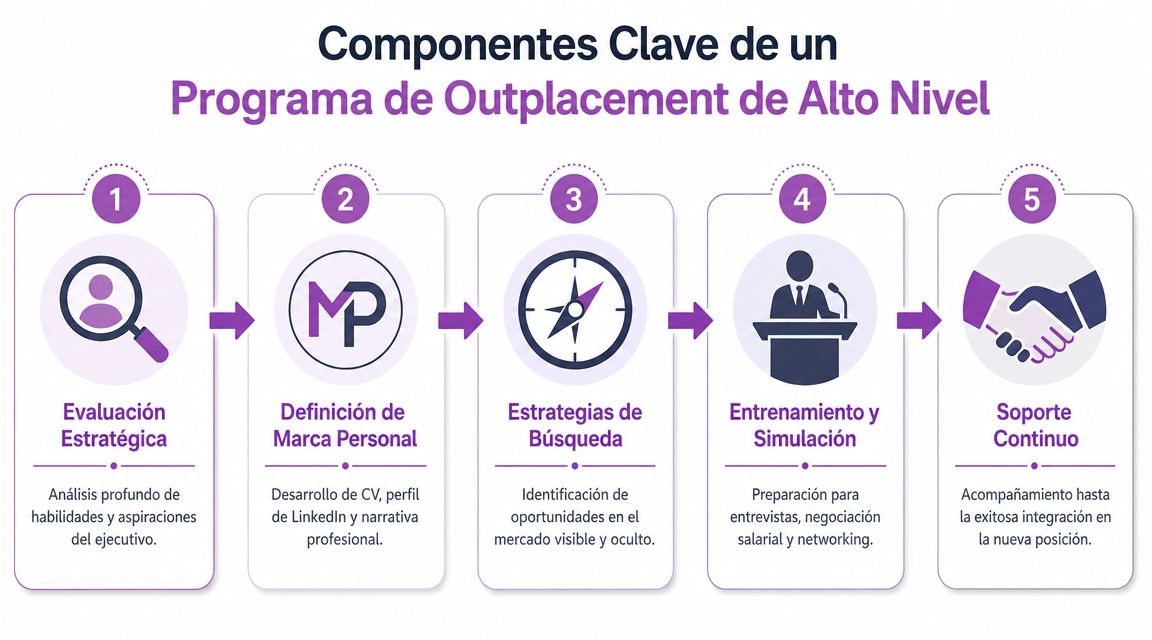 Componentes de un Programa de Outplacement de Alto Nivel